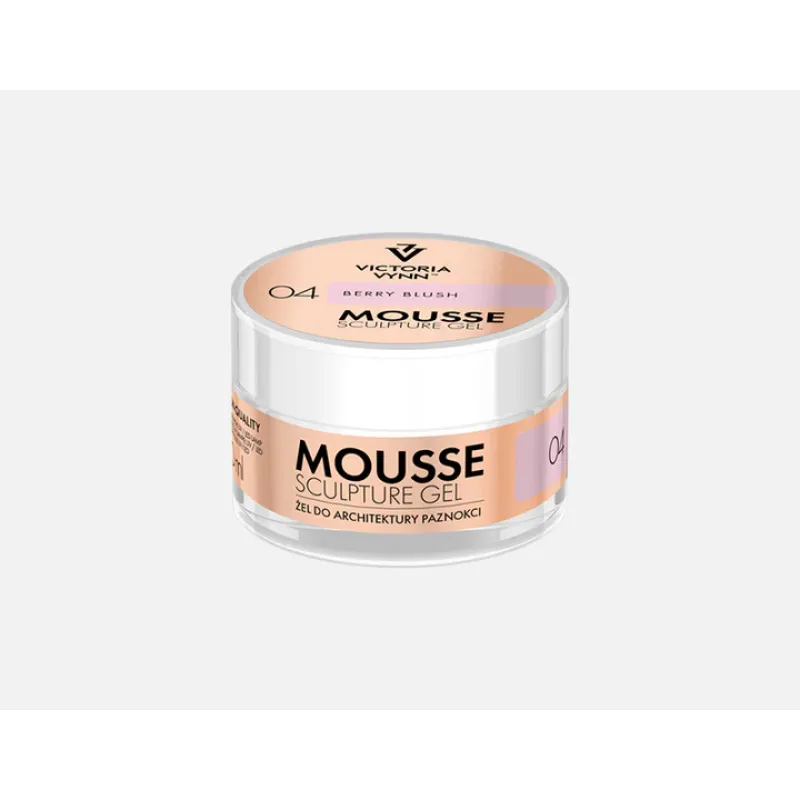 Victoria Vynn Mousse Gel 04 Berry Blush 50 ml HEMA vrij TPO vrij Di-HEMA vrij